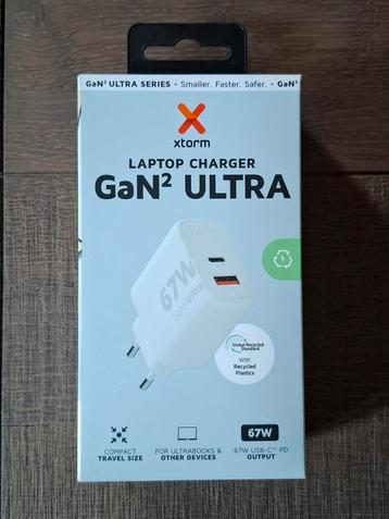Nieuwe oplader Xtorm GaN² ultra 67w laptop telefoon adapter  beschikbaar voor biedingen
