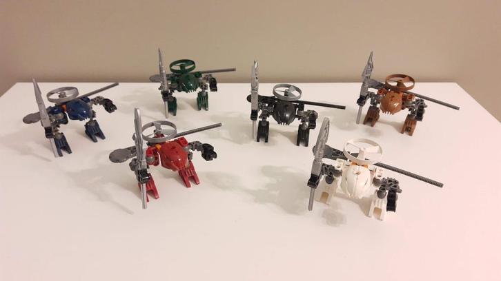 Lego Bionicle - Rahaga - set 6 figuren, Kinderen en Baby's, Speelgoed | Duplo en Lego, Gebruikt, Lego, Complete set, Ophalen of Verzenden