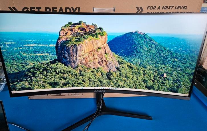 Mooi 34" Gaming monitor RAIDER QHD ULTRA 11m garantie,koopje, Computers en Software, Monitoren, Zo goed als nieuw, 151 t/m 200 Hz