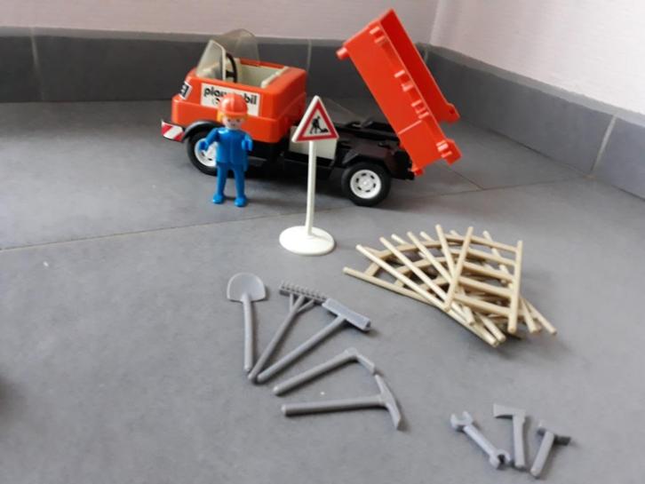 Playmobil kiepwagen 3203, Kinderen en Baby's, Speelgoed | Playmobil, Gebruikt, Los Playmobil, Ophalen of Verzenden