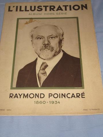 EXCEPTIONNEL/"L'illustration" Raymond Poincaré disponible aux enchères