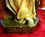 magnifique statue de Cor Jesu signée Freres Parentani, Enlèvement ou Envoi