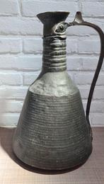 Grote koperen Afghaanse antiek kamelen melkkan., Antiek en Kunst, Verzenden, Koper