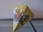 Antieke Art-Deco lampenkap met Oosterse voorstelling, 25 tot 50 cm, Ophalen of Verzenden, Zo goed als nieuw, Oosters