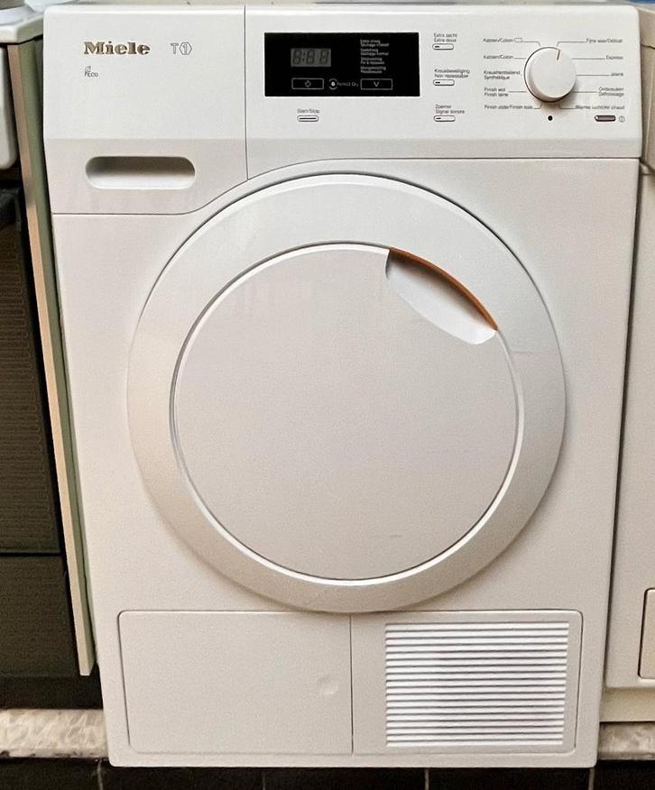 Droogkast Miele, Elektronische apparatuur, Droogkasten, Gebruikt, Condens, Voorlader, 8 tot 10 kg, Ophalen