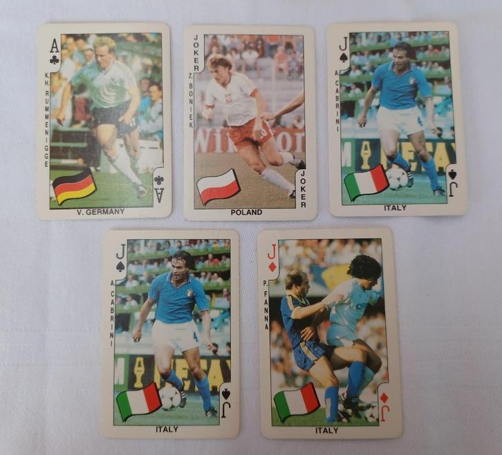 Kaarten voetbal - Bubble Gum, Hobby en Vrije tijd, Stickers en Plaatjes, Zo goed als nieuw, Meerdere plaatjes, Ophalen of Verzenden