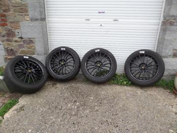 DOTZ zwarte 7X17 5X100 velgen + 205/50/17 banden beschikbaar voor biedingen