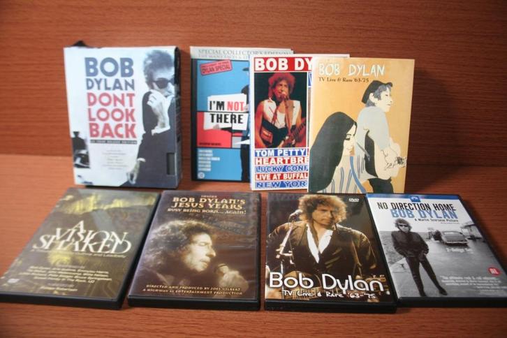 DVD collectie verzameling Bob Dylan KAST2, Cd's en Dvd's, Dvd's | Muziek en Concerten, Ophalen of Verzenden