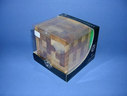 Breinbreker puzzel hout 3D Kubus, Hobby en Vrije tijd, Denksport en Puzzels, Nieuw, Rubik's of 3D-puzzel, Ophalen of Verzenden