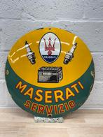 Emaillebord Maserati Servizio, Ophalen, Zo goed als nieuw