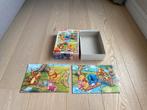 2 houten puzzels Winnie the pooh 25 stukjes, 2 tot 4 jaar, 10 tot 50 stukjes, Ophalen of Verzenden, Zo goed als nieuw