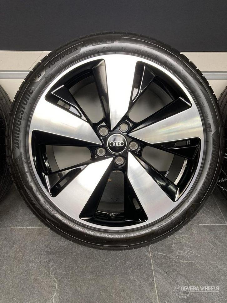 19” originele Audi A5 S5 B10 velgen + banden 5x112 DEMO  8B3, Auto-onderdelen, Banden en Velgen, Banden en Velgen, Zomerbanden