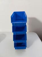 4 blauwe sorteerbakjes, Ophalen, Gebruikt