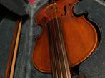 Duitse oude  4/4 met koffer, Muziek en Instrumenten, Strijkinstrumenten | Violen en Altviolen, Gebruikt, Viool, Ophalen of Verzenden