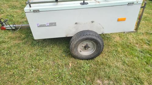 gesloten bagagewagen, Auto diversen, Aanhangers en Bagagewagens, Gebruikt, Ophalen