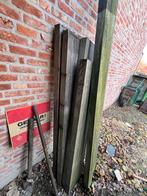 Azobe balken, Jardin & Terrasse, Poteaux, Poutres & Planches, Enlèvement, Comme neuf, Poutres