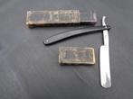 Oud scheermes met etui , Böhler Stahl , kwaliteit, Antiek en Kunst, Ophalen of Verzenden