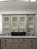 Très jolie armoire buffet/vitrine "Braxton Home Collection", Maison & Meubles, 150 à 200 cm, Comme neuf, 200 cm ou plus