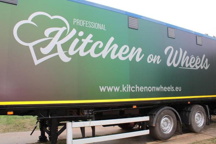 Foodtruck trailer Kitchen On Wheels te huur / koop, Zakelijke goederen, Horeca | Food, Overige typen, Ophalen of Verzenden