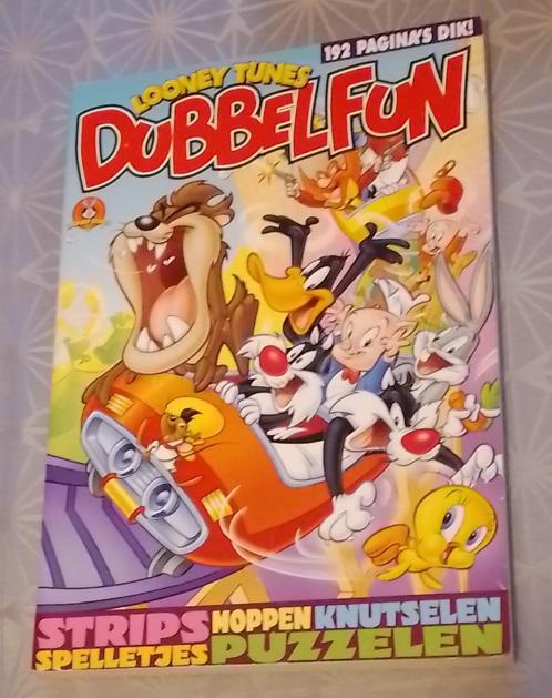 Looney Tunes - Dubbelfun (1) - Eerste Druk, Boeken, Stripverhalen, Gelezen, Eén stripboek, Ophalen of Verzenden