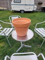 Teracotta potten 52 cm, Tuin en Terras, Bloempotten, Ophalen