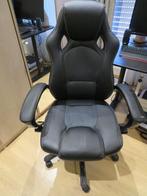 gamestoel, Huis en Inrichting, Bureaustoelen, Ophalen, Gebruikt, Zwart, Gaming bureaustoel