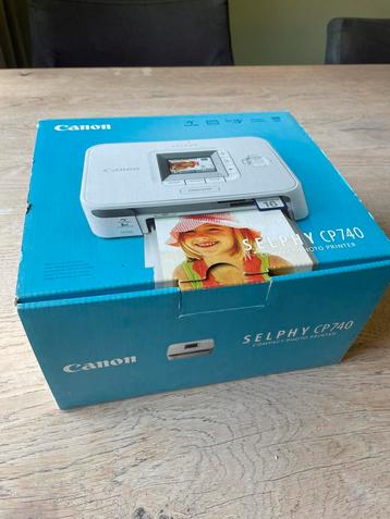 Canon selphy cp740 compact photo printer beschikbaar voor biedingen
