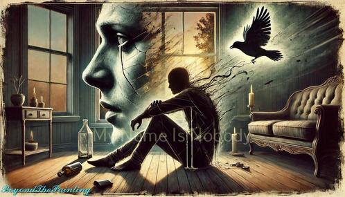 A Broken Souls Crow - Diamond Painting of Puzzel, Hobby en Vrije tijd, Overige Hobby en Vrije tijd, Nieuw, Verzenden