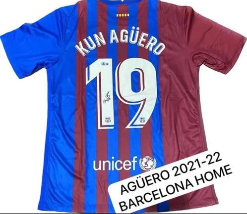 Gehandtekend Aguero shirt, Sport en Fitness, Voetbal, Nieuw, Shirt, Maat M, Ophalen of Verzenden