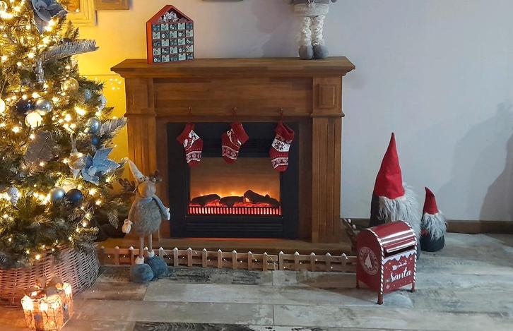 Cheminée, Maison & Meubles, Cheminées, Cheminée électrique, Enlèvement