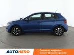 Volkswagen Polo 1.0 TSI United (bj 2020, automaat), Auto's, Stof, 1189 kg, 95 pk, Blauw