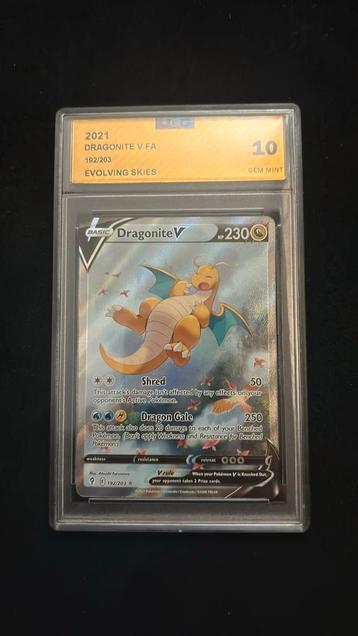 Dragonite V 192/203 beschikbaar voor biedingen