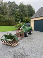 kniklader/shovel Stiegel, Ophalen