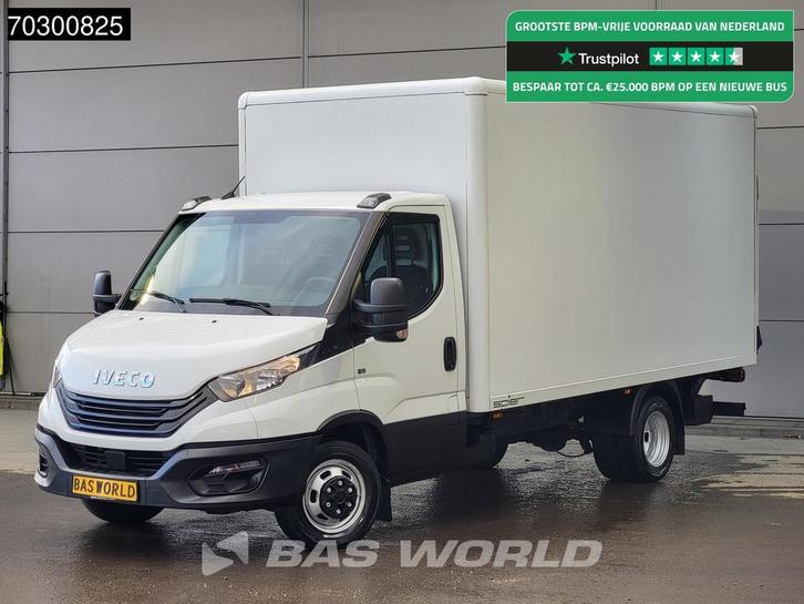 Iveco Daily 35C16 Laadklep Dubbellucht 160PK Bakwagen Airco, Auto's, Bestelwagens en Lichte vracht, Bedrijf, Te koop, Airconditioning