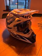 Airoh crossmotorhelm met bril, Motoren, Kleding | Motorhelmen, Ophalen, L