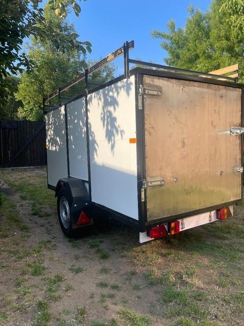gesloten aanhangwagen, Auto diversen, Aanhangers en Bagagewagens, Zo goed als nieuw, Ophalen