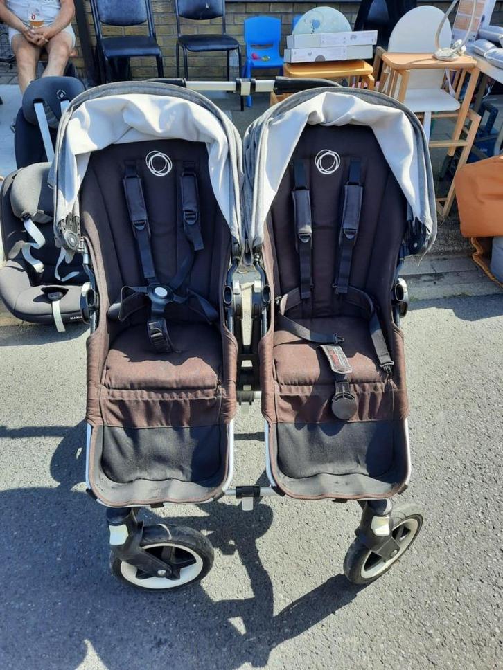 Tweelingbuggy bugaboo, Kinderen en Baby's, Kinderwagens en Combinaties, Gebruikt, Kinderwagen, Bugaboo, Duowagen, Ophalen