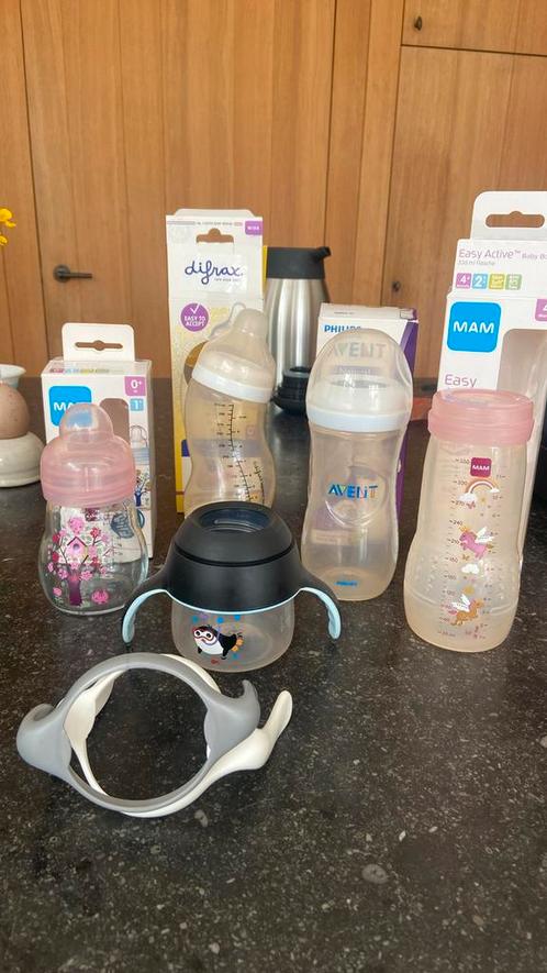 Avent Difrax MAM drinkflessen, Kinderen en Baby's, Babyvoeding en Toebehoren, Gebruikt, Ophalen