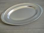 Serveerschaal / plateau inox, Huis en Inrichting, Keuken | Servies, Ophalen, Gebruikt, Overige materialen, Schaal of Schalen