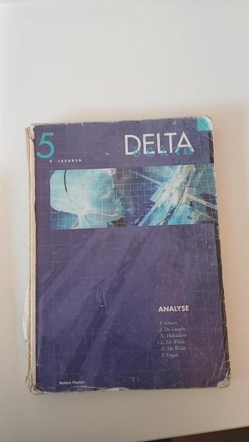 Delta 5. Analyse, Enlèvement, Utilisé, Secondaire, Mathématiques A