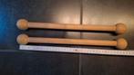 2 macrame stokken van een 37 cm, Hobby en Vrije tijd, Ophalen of Verzenden
