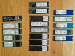 16x 256GB m.2 SSD NVMe Professional-grade Samsung,WD,Kioxia, Computers en Software, Intern, Gebruikt, 256GB, SSD