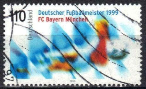 Duitsland 1999 - Yvert 1906 - Voetbalkampioenschap (ST), Postzegels en Munten, Postzegels | Europa | Duitsland, Gestempeld, Verzenden