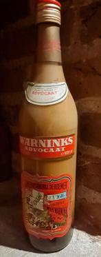 Fles ongeopende Warninks Advocaat 1980 Cocktailbar, Verzamelen, Wijnen, Overige gebieden, Overige typen, Ophalen of Verzenden