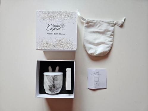 Mini Cupid draagbare flessenwarmer (draadloos), Kinderen en Baby's, Babyvoeding en Toebehoren, Zo goed als nieuw, Flessen- of potjesverwarmer