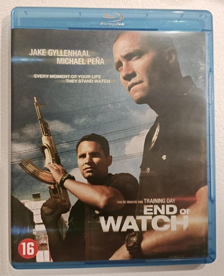 End Of Watch blu-ray (met NL ondertitels), Cd's en Dvd's, Blu-ray, Zo goed als nieuw, Thrillers en Misdaad, Ophalen of Verzenden