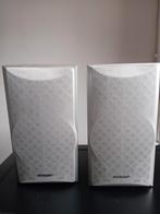 2 Sharp 10w-luidsprekers, Audio, Tv en Foto, Luidsprekerboxen, Ophalen of Verzenden, Gebruikt, Minder dan 60 watt