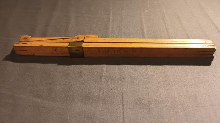 Calibre de pointure ancien (XIXe siècle) /tout à - 50 %, Antiquités & Art, Antiquités | Outils & Instruments, Enlèvement ou Envoi