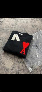 Zwarte Ami Paris Sweater Maat M, Maat 48/50 (M), Ami Paris, Zwart, Nieuw