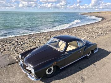 Volkswagen Karmann Ghia 1964, Autos, Cuir, Beige, 3 places, Particulier